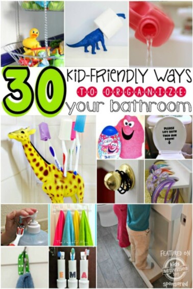 30+ Awesome Ways to Organize a Kids Bathroom - Kids Activities Blog