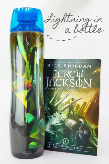 Lightning in a Bottle - Percy Jackson Craft