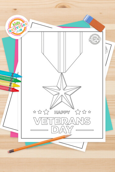Veterans Day Coloring Pages Feature Image